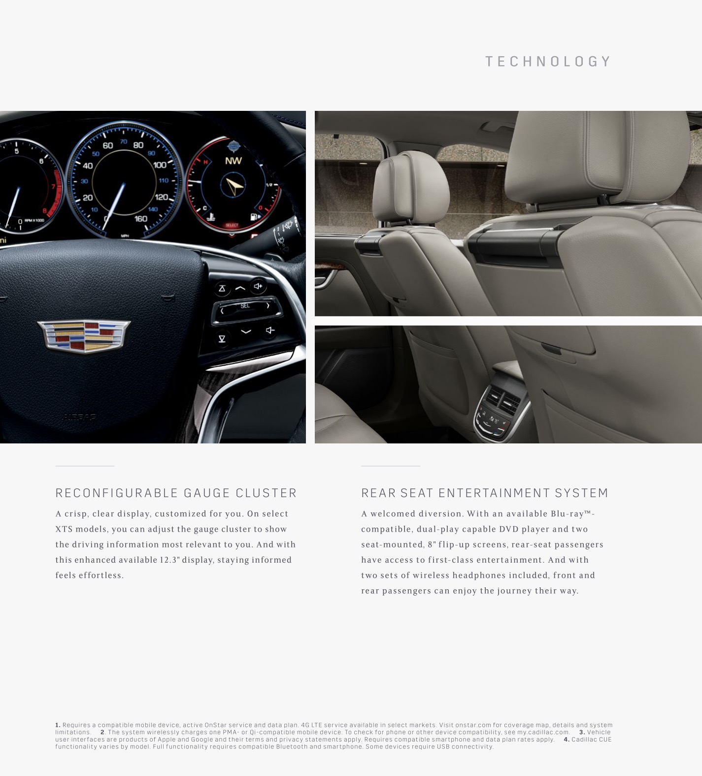 2016 Cadillac XTS Brochure Page 32